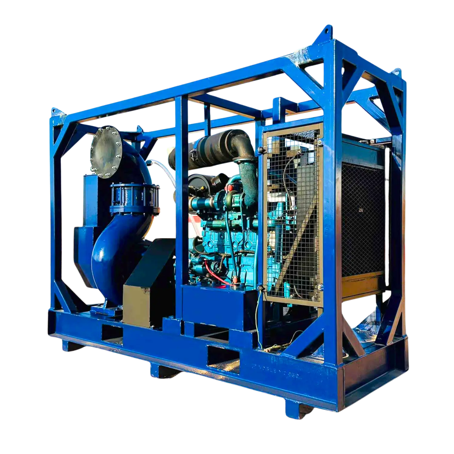 12 inch Dewatering Pump with Frame