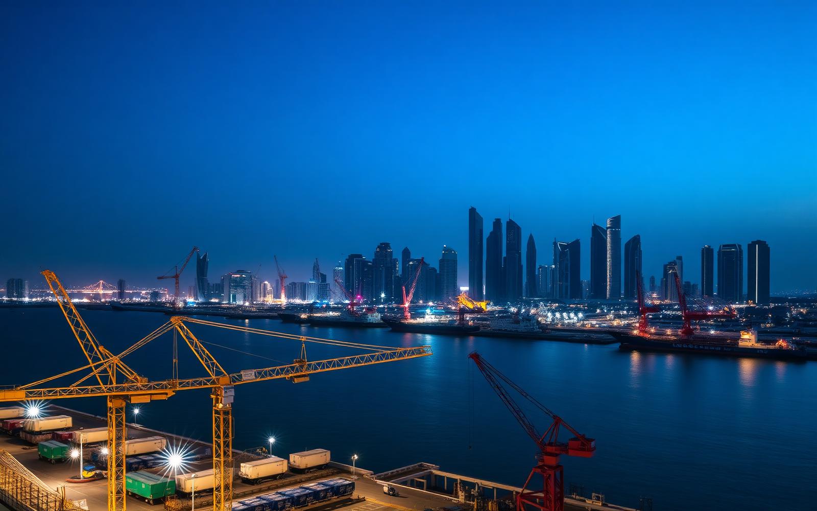 Bahrain skyline