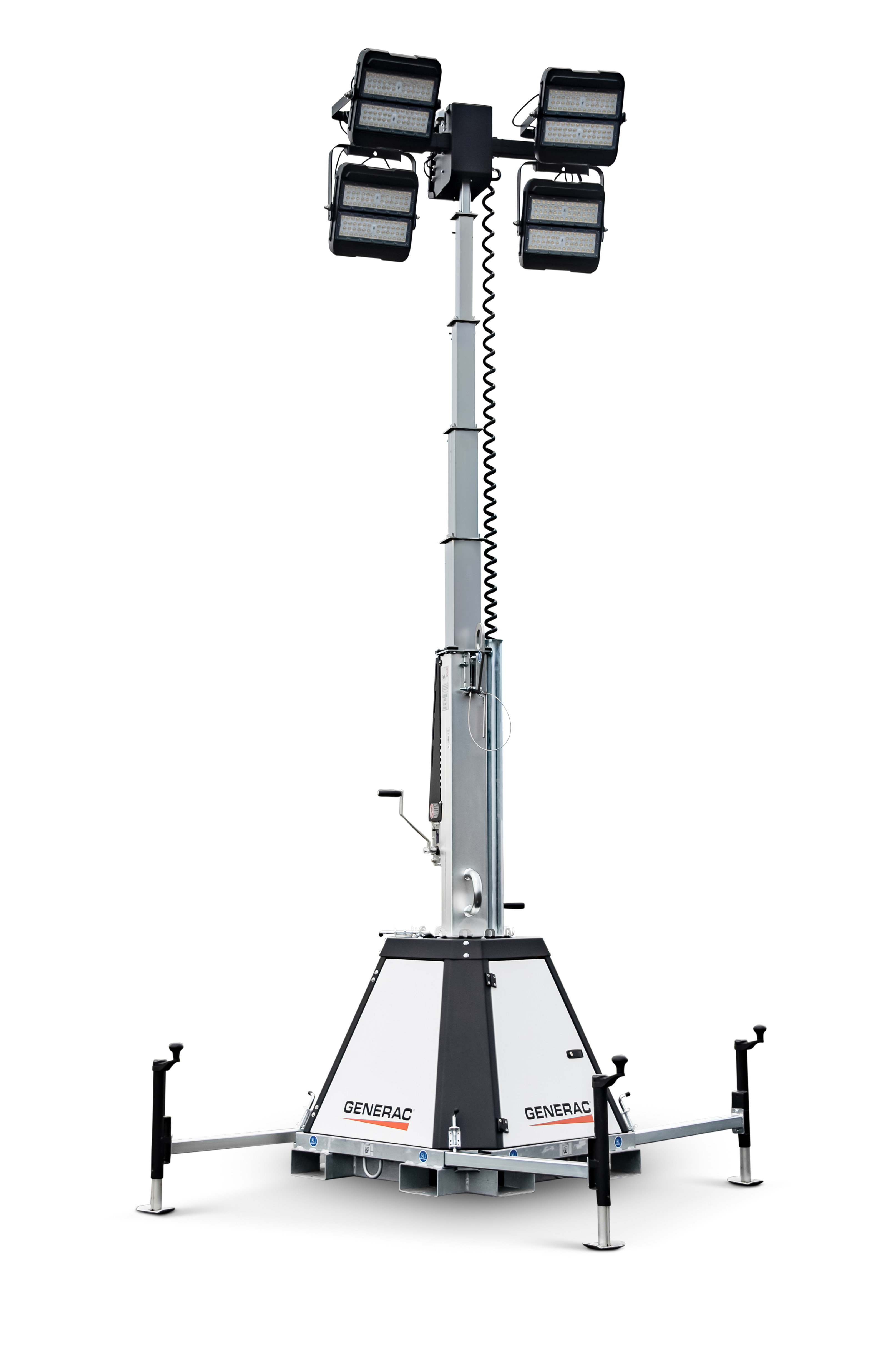 CTF-10 Mobile Light Tower | Electric | 32.8 ft | 240W LED