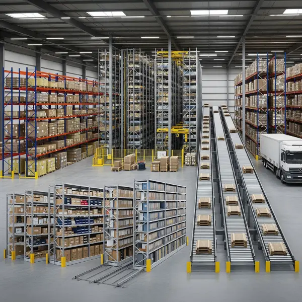 Warehouse racking and automated storage systems