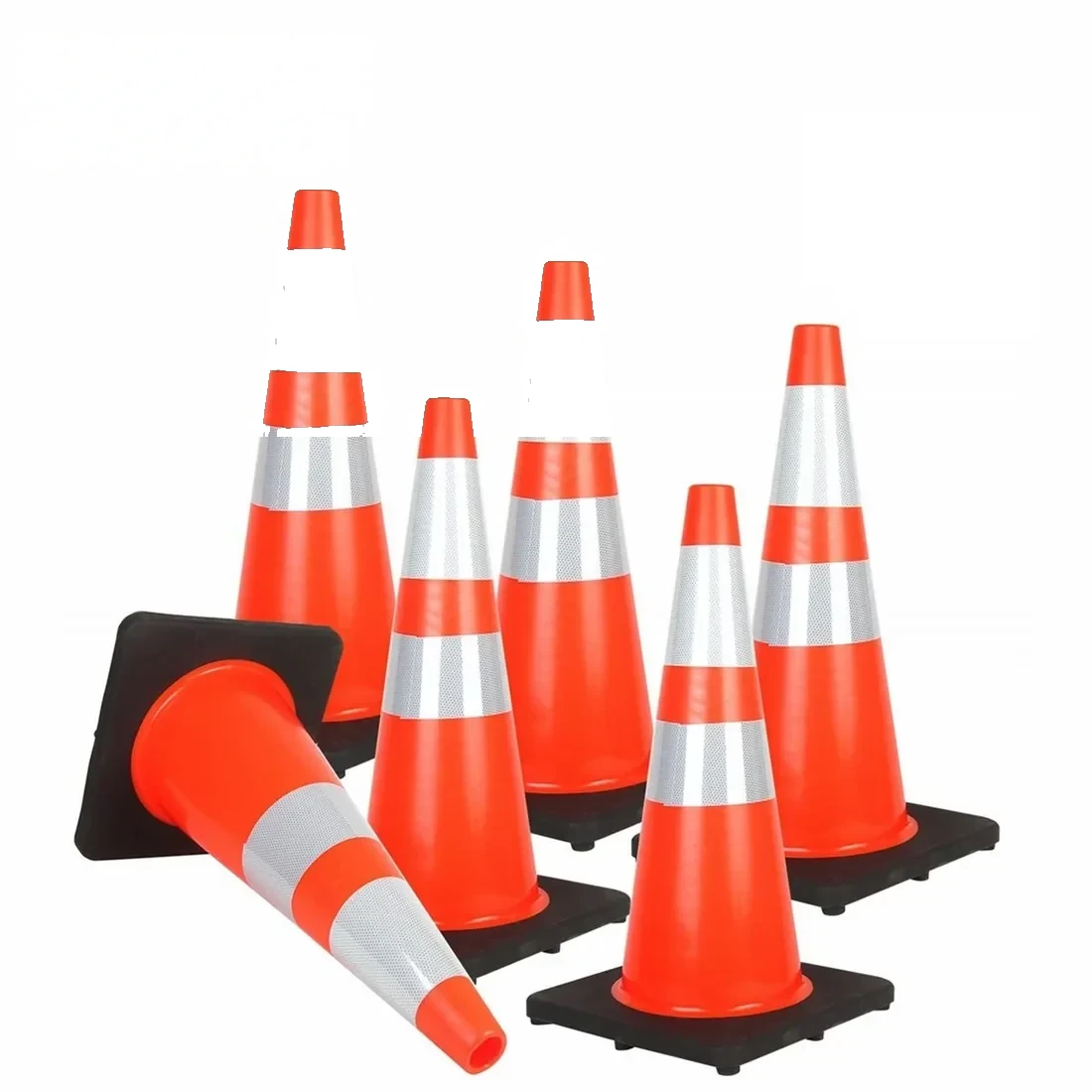 Traffic Cone 70cm PVC